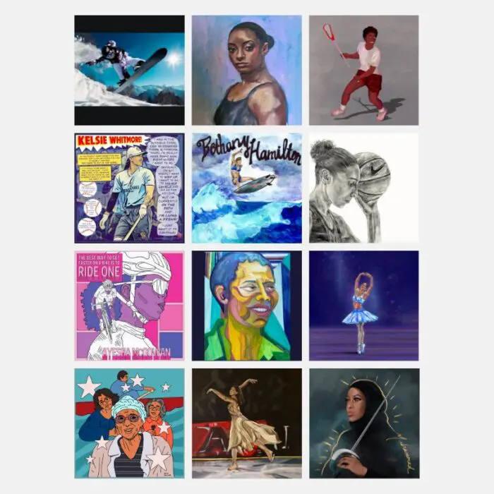 Women ChangeMakers in Sports – Card Set - Image 5