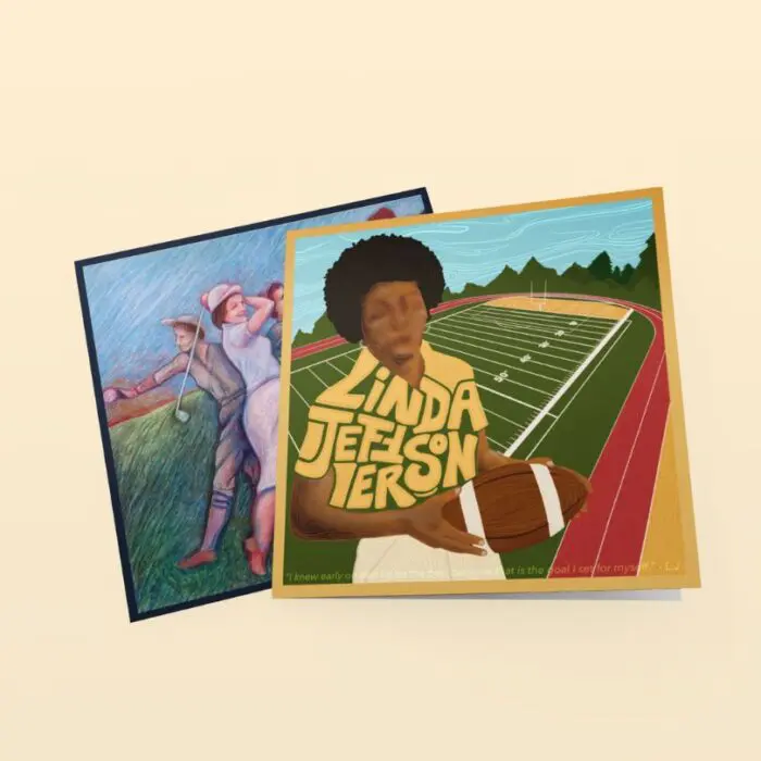 Women Trailblazers in Sports – Card Set